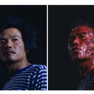 Wang Qingsong, Iron man, 2008, Archival inkjet on Fine Art paper, 150 x 120 cm