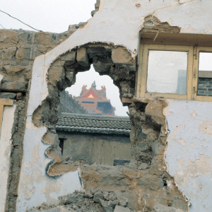 Zhang Dali, Demolition, Beijing, Forbidden City, 1998, Chromogenic color print, 100 x 150 cm