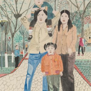 Shao Bingfeng, Untitled, 2007, coloured pencil and ink on paper, 69 x 53 cm