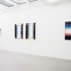Sebastian Wickeroth, Vu de l’exposition matter//constant, 2018, Galerie Paris Beijing